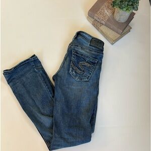 Silver jeans